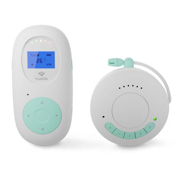 Dětská elektronická chůva TrueLife NannyTone VM1 bílá/zelená

