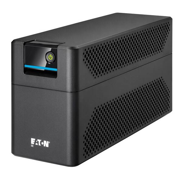 Záložní zdroj Eaton UPS 5E 700 IEC G2, Line-interactive, Tower, 700VA/360W, výstup 4x IEC C13, bez ventilátoru černá barva
