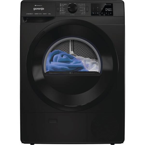 Sušička prádla Gorenje DPNE82GNLWIFI/B černá barva
