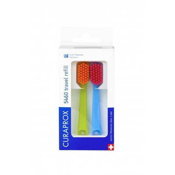 Náhradní hlavice CURAPROX Travel set  (2 ks) 

