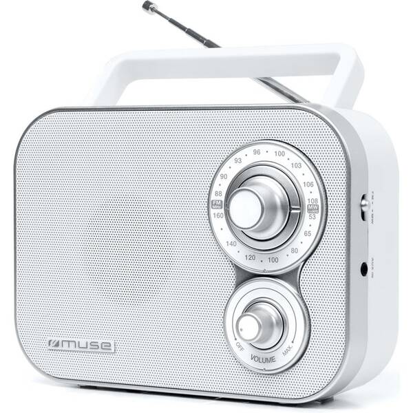 Radiopřijímač MUSE M-051 RW bílý


