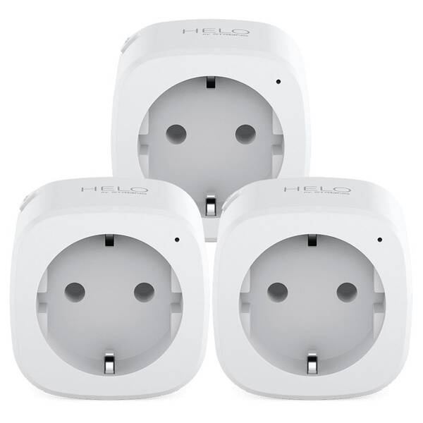 Chytrá zásuvka Strong Helo-PLUG-TRIPLE-EU, WiFi, 3 ks bílá

