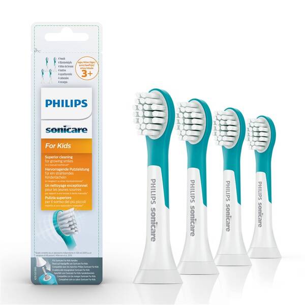 Náhradní hlavice Philips HX6034/33 (4 ks) bílá/modrá

