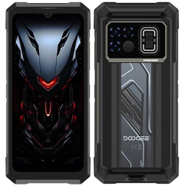 Mobilní telefon Doogee Fire 6 MAX 5G 8 GB / 256 GB černá barva
