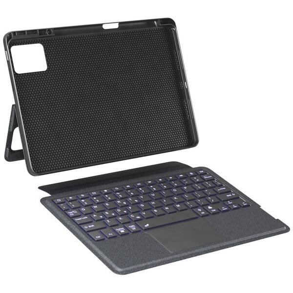 Pouzdro na tablet s klávesnicí Spello by Epico Backlit Keyboard na Lenovo Tab M11 - CZ černé

