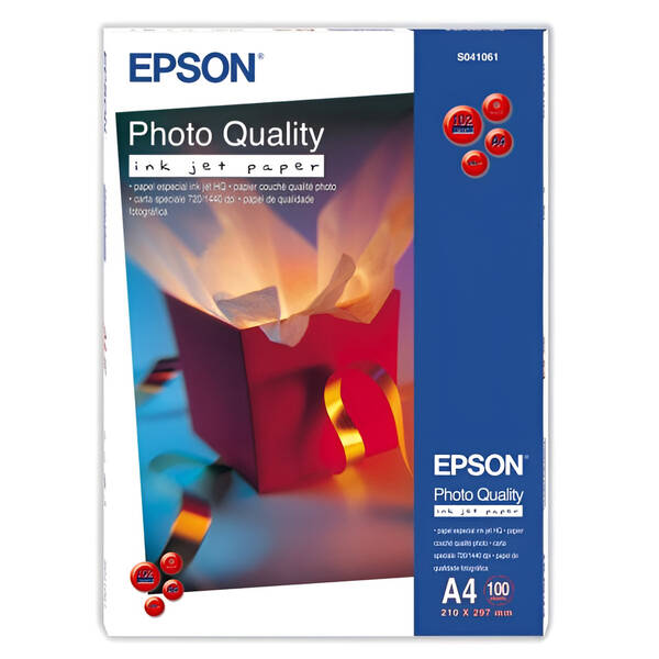Fotopapír Epson Photo Quality A4, 102g, 100 listů bílý

