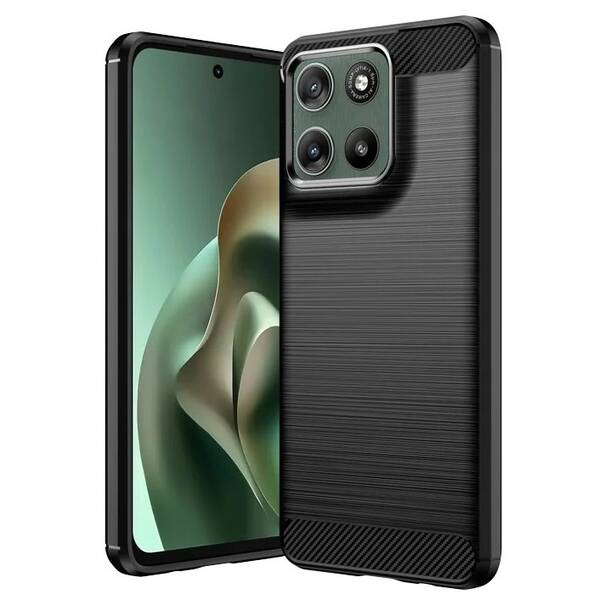 Kryt na mobil WG Carbon Motorola Moto G37 Power 5G černý

