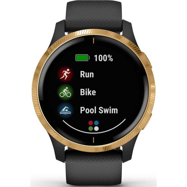 Chytré hodinky Garmin Venu Gold/Black 

