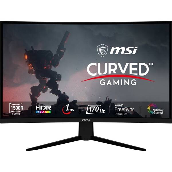 Monitor MSI G273CQ černá barva
