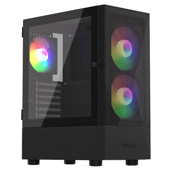 Case KRUX Vako RGB černá


