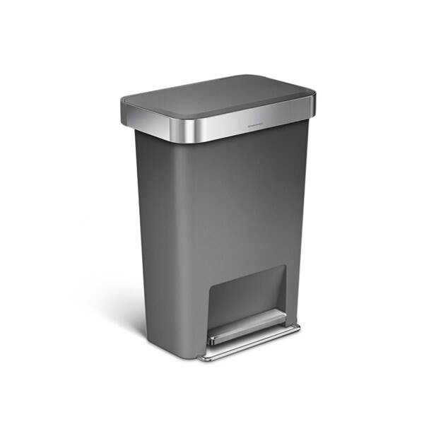 Odpadkový koš Simplehuman 45 l šedý

