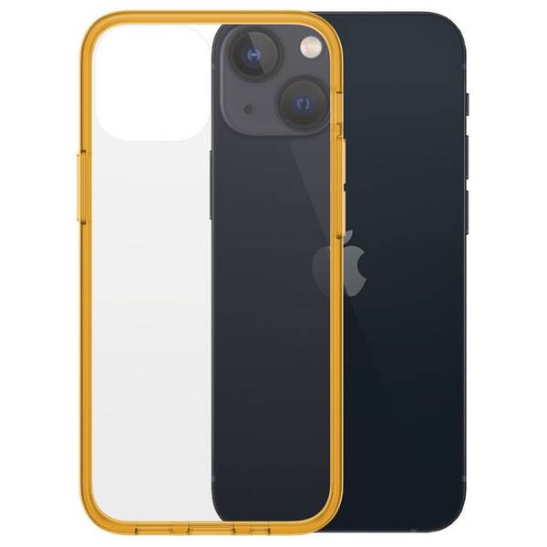 Kryt na mobil PanzerGlass ClearCaseColor na Apple iPhone 13 mini oranžový/průhledný

