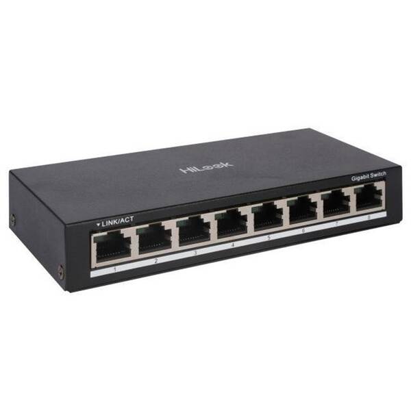 Switch HiLook NS-0508 8 Port Gigabit černý

