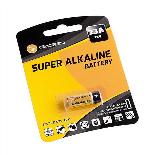 Baterie alkalická GoGEN 23A, blistr 1ks 

