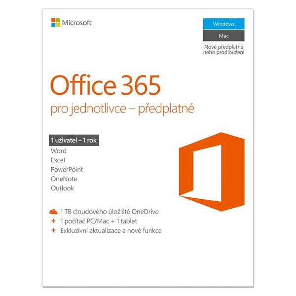 Software Microsoft pro jednotlivce CZ 
