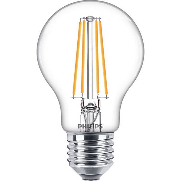 Žárovka LED Philips klasik, 7W, E27, teplá bílá 

