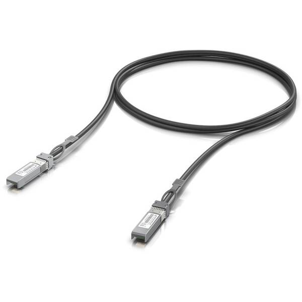Kabel Ubiquiti Patch DAC, SFP+/SFP+, 10Gbps, 1m černý

