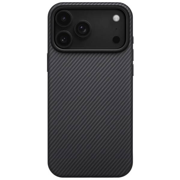 Kryt na mobil Pitaka Aramid UltraGuard na Apple iPhone 17 Pro Max černý/šedý

