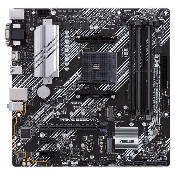 Základní deska Asus PRIME B550M-A/CSM černá

