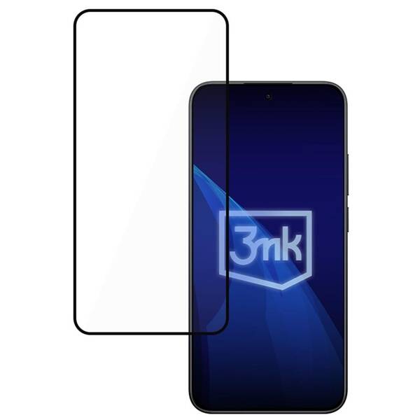 Tvrzené sklo 3mk HardGlass Max na Xiaomi Redmi Note 15 Pro 5G černé

