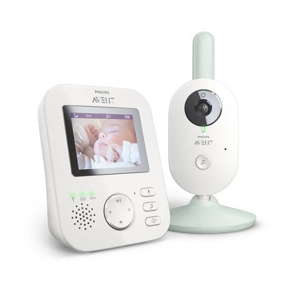 Dětská elektronická chůva Philips SCD835/52 bílá

