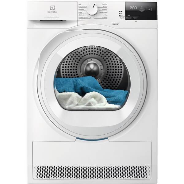 Sušička prádla Electrolux EW6D293GC bílá barva
