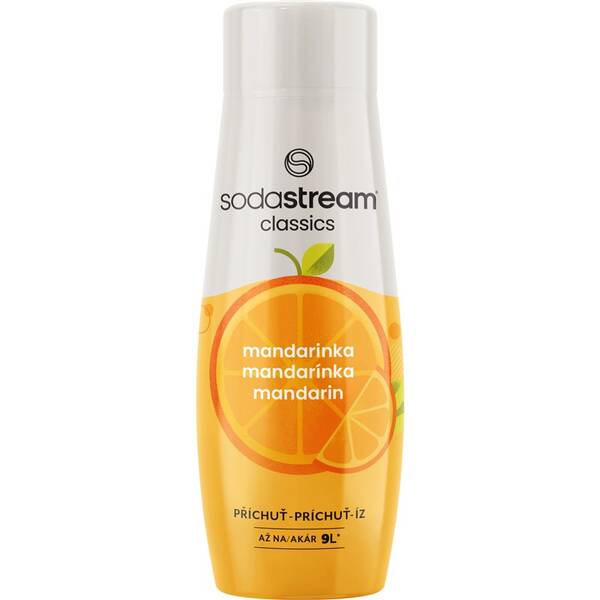 Příchuť pro perlivou vodu SodaStream Mandarinka 440 ml 

