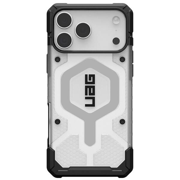 Kryt na mobil UAG Pathfinder Clear MagSafe na Apple iPhone 17 Pro Max černý/stříbrný

