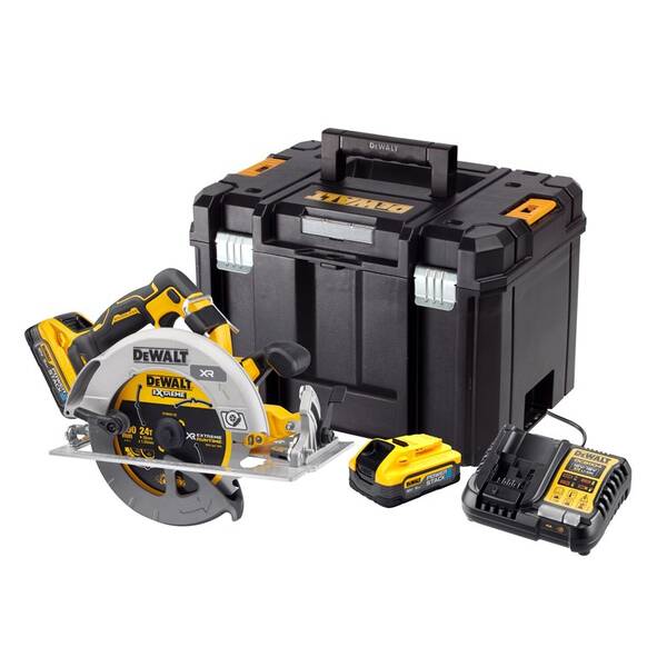 Okružní pila Dewalt DCS573H2T (s baterií) 

