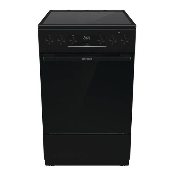 Sklokeramický sporák Gorenje GECS5C70BPA černý


