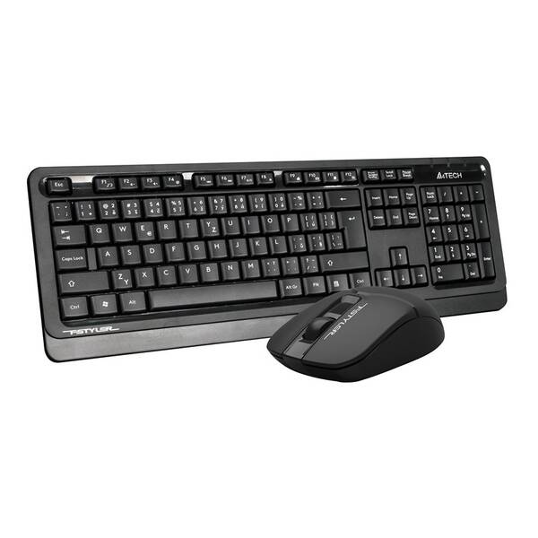 Klávesnice s myší A4Tech FG1012S černá

