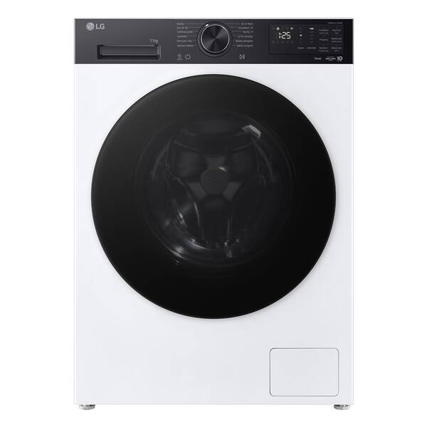 Pračka LG F4X5011TKB bílá

