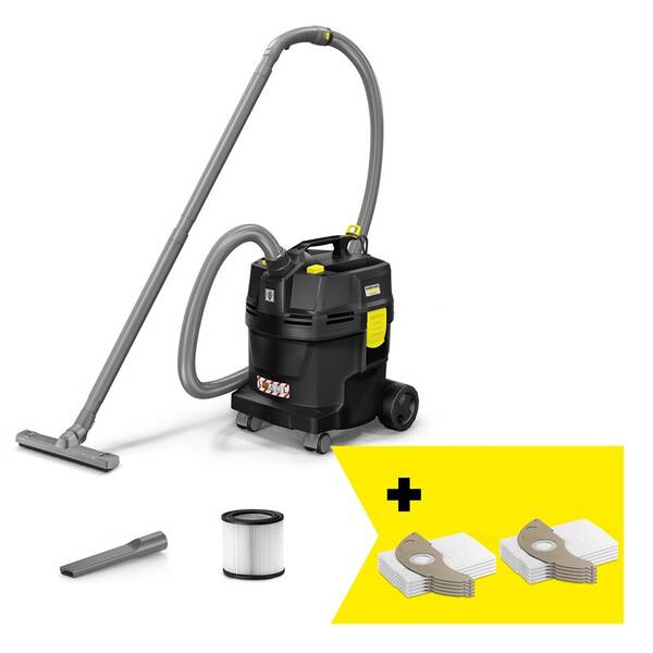 Víceúčelový vysavač Kärcher Professional NT 22/1 Ap L Re!Plast Go!Further černý

