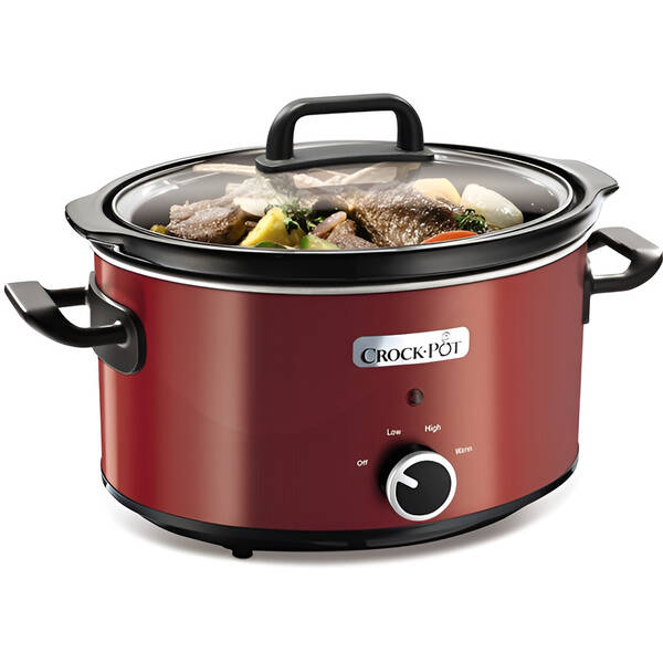 Pomalý hrnec CrockPot SCV400RD červený

