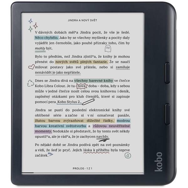 Čtečka e-knih Kobo Libra Colour černá

