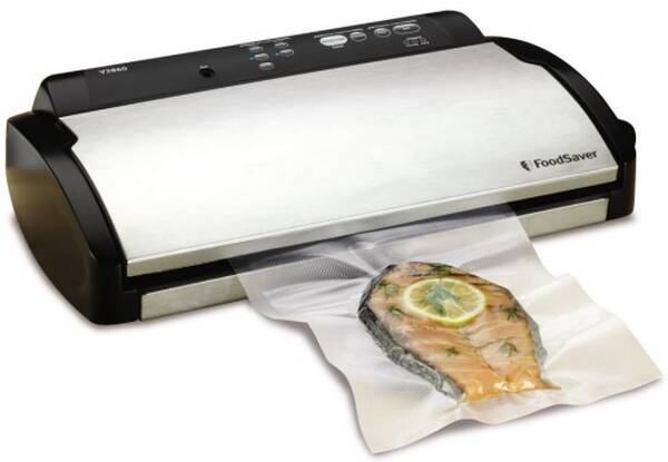 Svářečka fólií FoodSaver V2860 černá/nerez

