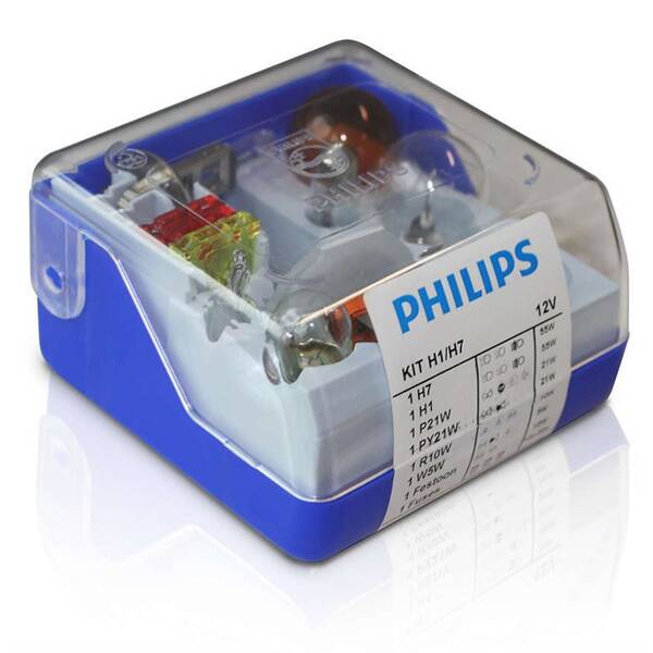 Sada Philips náhradních autožárovek H1/H7 

