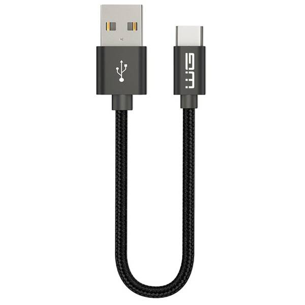 Kabel WG USB/USB-C, 20cm černý

