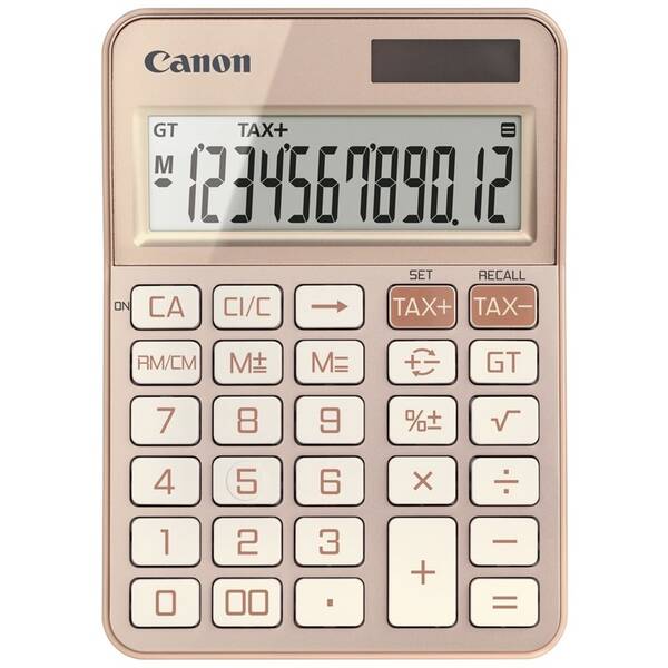 Kalkulačka Canon KS-125KB-RG EMEA HB růžová


