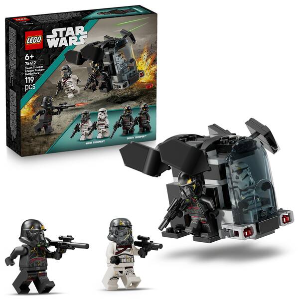 Stavebnice LEGO® Star Wars™ 75412 Bitevní balíček: Death Trooper a Night Trooper 


