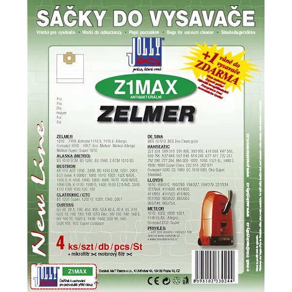 Sáčky do vysavače Jolly MAX Z 1 (4 ks) 

