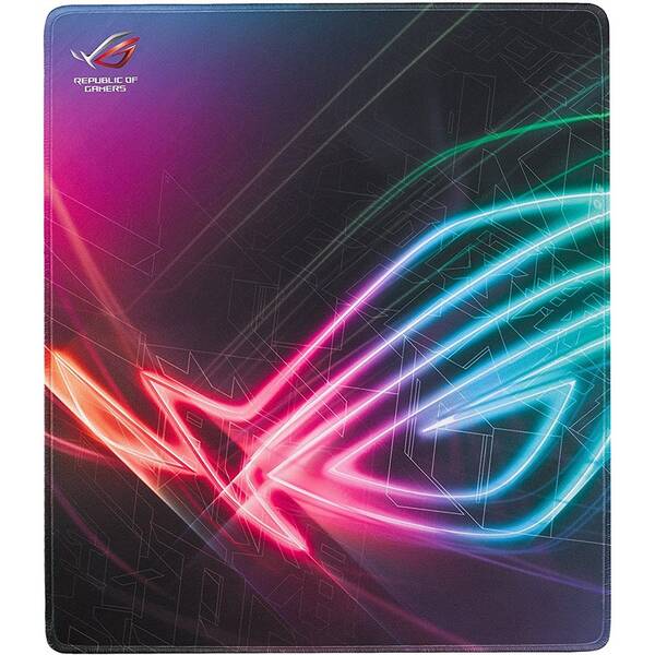 Podložka pod myš Asus ROG Strix Edge, 40 x 45 cm černá

