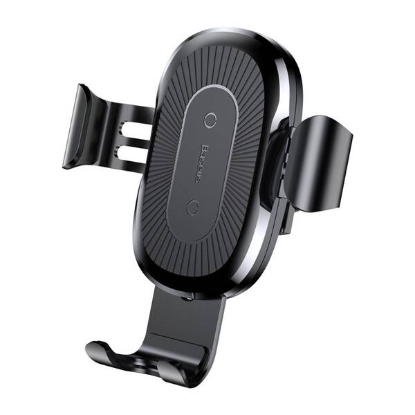 Držák na mobil Baseus Wireless Charger Gravity Phone holder černý

