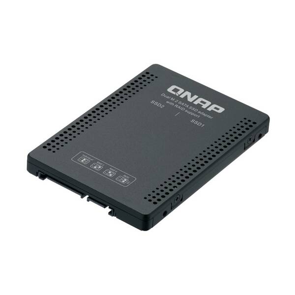 Adaptér QNAP QDA-A2MAR (2x M.2 SSD SATA sloty v 2,5'' SATA rámečku) 

