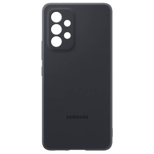 Kryt na mobil Samsung Silicon Cover na Galaxy A53 5G černý

