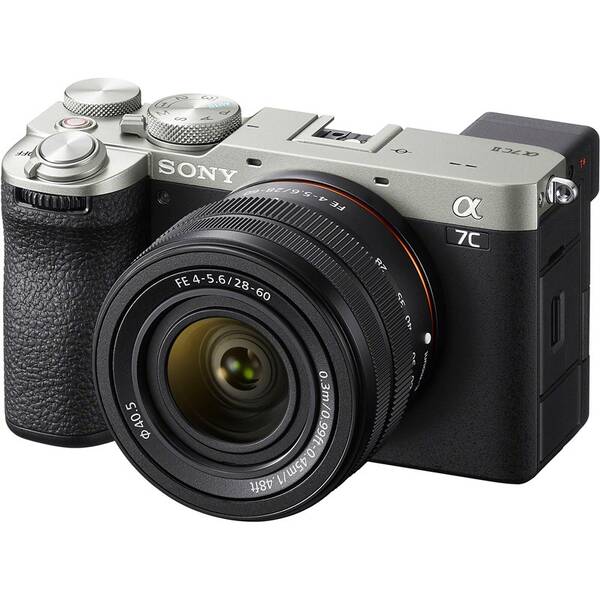 Digitální fotoaparát Sony A7C II + 28-60 mm stříbrný


