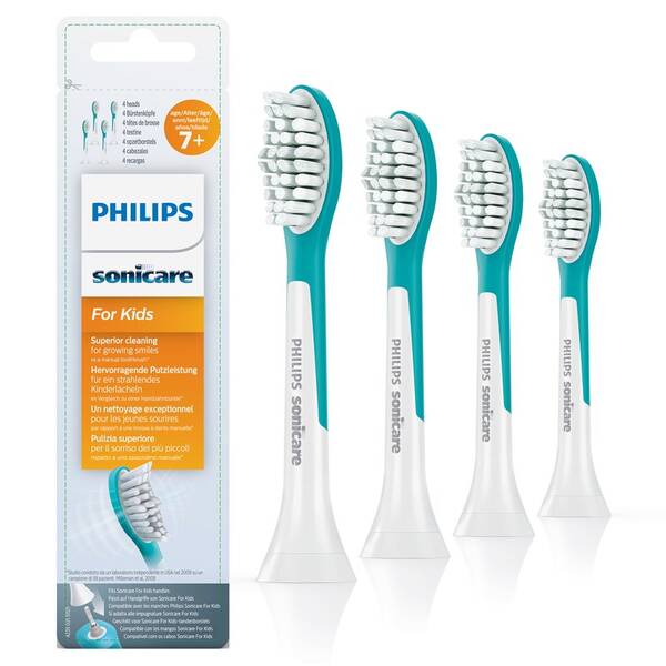 Náhradní hlavice Philips HX6044/33 (4 ks) bílá/modrá

