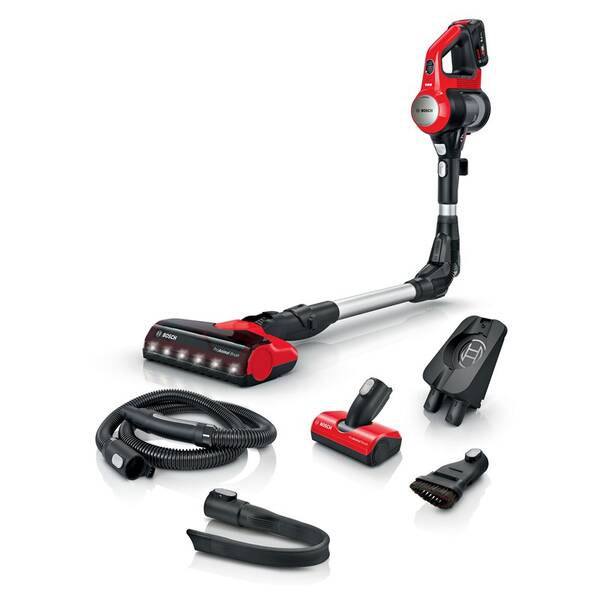 Tyčový vysavač Bosch BBS711ANM červená barva

