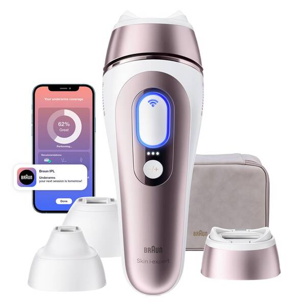 Epilátor Braun IPL7321 bílý/bronzový

