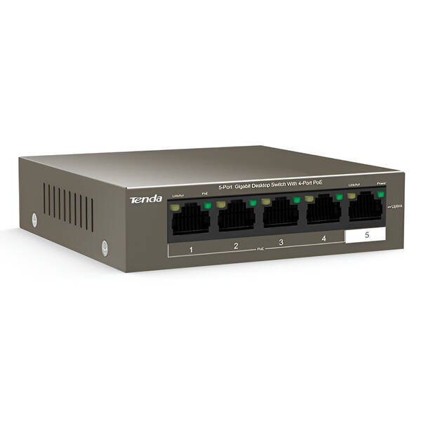 Switch Tenda TEG1105P černý

